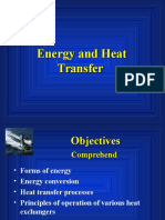 Energy and Heat Transfer