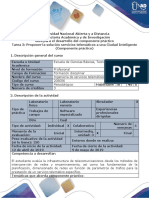 Guía para El Desarrollo Del Componente Práctico - Unidad 3 Tarea 3 Proponer La Solución Servicios Telemáticos A Una Ciudad Inteligente (Componente Práctico)