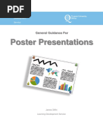 Poster Presentations: General Guidance For