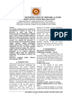 Quantitative Determination of Thiourea & Some of Its Derivatives With Nbsa Reagentquantitative Determination of Thiourea & Some of Its Derivatives With Nbsa Reagent