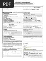 Guarantor Pre-Leasing Application: 6225 Love Drive