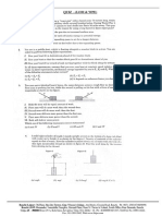 Single Correct Option:: P Quiz - (Lom & Wpe)