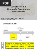 Lab 2 - DESCRIPCION MINERALES MENA II PDF