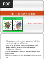 Cell-The Unit of Life