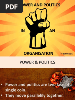 Power & Politics in Organisation