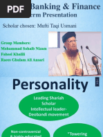 Mufti Taqi Usman Islamic Banking and Finance