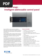 CF3000 Range - Intelligent Addressable Control Panel: Specifier's Guide