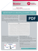 Centrifugacao de Amostras Utilizando Forca G PDF