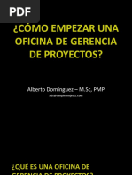 Empezar Una PMO PDF