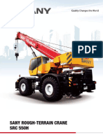 Sany Rough-Terrain Crane SRC 550H