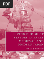 Living Buddhist Statues in Early Medieval and Modern Japan PDF