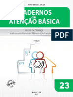 3 - Cadernos de Atenção Básica - Saúde Da Criança - Aleitamento Materno e Alimentação Complementar PDF