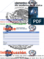 2.1 Desarrollo Moderno de La Fisica