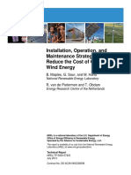 Installation, Operation, and Maintenance Strategies To Reduce The Cost of Offshore Wind Energy