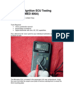 Ferrari 328 Microplex ECU Testing