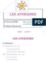 COURS LES ANTIGENES SAWSAN Avec Modification Pour 2018