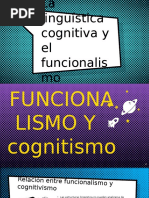 La Lingüística Cognitiva y El Funcionalismo