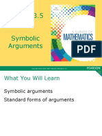 Section 3.5 Symbolic Arguments