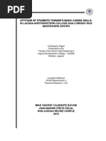 Attitude of Students Toward'S Basic Coding Skills in Laguna Northwestern College-San Lorenzo Ruiz Montesorri Center