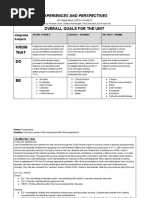 Social Studies Unit Plan Grade 5