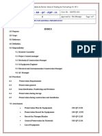 Procedure For Material Preservation