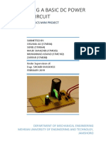 Designing A Basic DC Power Supply Circuit: Basic Electronics Mini Project