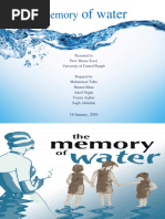 Presentation (Memory of Water)