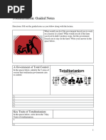 Totalitarianism Lecture - Guided Notes (v1.0)