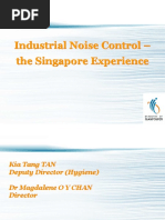 Industrial Noise Control - The Singapore Experience