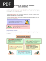 Modificadores Del Sujeto y Del Predicado