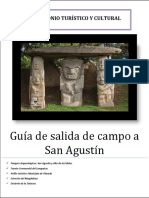 Guía de Salida de Campo San Agustín