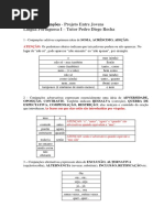 Lista de Conjunções 