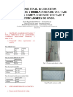 Informe Final de Electronicos 1