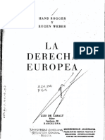 La Derecha Europea - Hans Rogger y Eugen Weber (V3) PDF