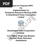 UPCL ERP Implementation RFP PDF