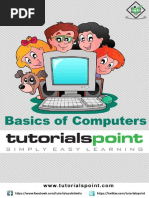 Basics of Computers Tutorial PDF