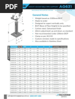 Adjustable Pipe Support