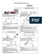 Light Waves: Planning Experiment Form 4 and 5