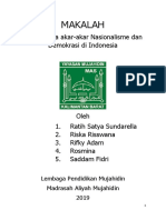 Sejarah ''Tumbuhnya Akar-Akar Nasionalisme Di Indonesia''