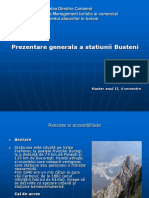 Prezentarea Statiunii Busteni