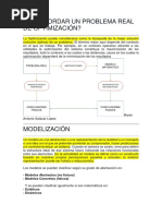 cOMO ABORDAR UN PROBLEMA REAL DE OPTIMIZACIÓN