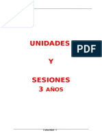 3 Años - Sesiones Desempeños Abril