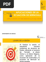 09 Diapos Aplicaciones de La Ecuación de Bernoulli