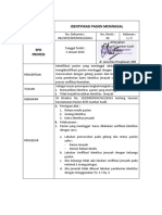 Spo Identifikasi Pasien Meninggal