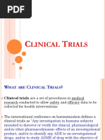 Introduction To Clinical Trials