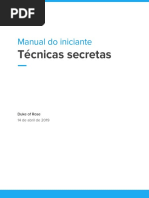 Técnicas Secretas - Manual Dos Iniciantes