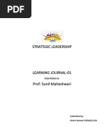 Strategic Leadership: Submitted To