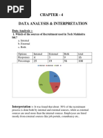 Data Analysis & Interpretation: Chapter - 4