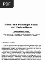 Hacia Una Psicologia Social Del Nacionalismo PDF