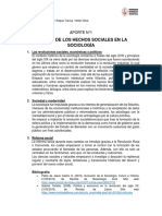 Aporte N°1 - Impacto de Los Hechos Sociales en La Sociología